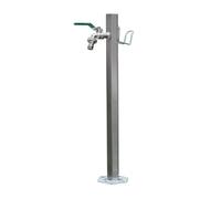 Robinet d'eau extérieur encastré dans le sol, Stainless Steel Freestanding Outdoor Faucet For Garden Irrigation And Washing Multiple Sizes(86x17cm/33.9x6.7in)