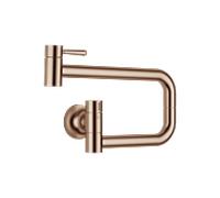 Robinet d'eau froide Dornbracht POT FILLER 30805809-42, saillie 500 mm, pivotante , bronze brossé