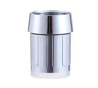 Robinet D'eau Multicolore à LED pour Lavabo Salle de Bain Cuisine | ABS Argenté, Génération Électrique Physique sans Piles, Remplacement Facile, Raccord Fileté Intérieur de 2cm