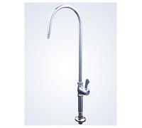 Robinet d'eau pour évier de laboratoire - Robinet d'eau industriel avec buse mélangeuse chaude et froide pour hôpital et école