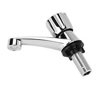 Robinet d'eau Unique Froide Robinet d'eau G1 / 2 Salle de Bains Bassin Cuisine Évier Salle de Bain Lavabo Accessoires ABS ( Poignée d'obturation G1/2 )