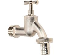 Robinet d'écoulement KOTARBAU® avec raccord de tuyau 3/4" comme point de soutirage extérieur Filetage extérieur 1/2