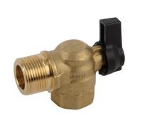 Robinet départ et retour chauffage - DIFF pour Chaffoteaux : 60000885