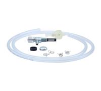 Robinet d'essence "Ape" kit, M10 x 1 mâle, avec molette, commande en bas + filtre, tuyau et agrafes