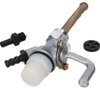Robinet d'essence avec sac à eau, long levier courbé pour Simson KR51/1, KR51/2 Schwalbe