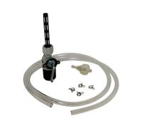 Robinet d'essence incliné + 1m de tuyau + filtre à essence + pinces pour Simson S50, S51, SR1, SR2, MZ, ETZ, ES