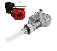 Robinet d'Essence Métal, Vanne d'Arrêt Carburant M10x1.5, Interrupteur Réservoir Moteur pour GX160/GX170F/GX168, Compatible VTT/Moto/Véhicule, Pompe Commutateur Durable, 28-1783-V