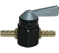 Robinet d'essence universel pour tuyau d'essence de 5-6mm (diamètre de raccordement : 6 mm) pour scooter cyclomoteur