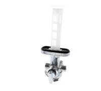 Robinet d'essence, vanne d'arrêt, deux trous, compatible avec Suzuki TSX 50 | Support à double orifice pour fixation sous le réservoir; soupape de coupure en ouverture et fermeture du débit de carburant.