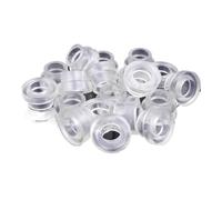 robinet d'étanchéité anti-fuite de silicone, Rubber Faucet Sealing Gasket 19x11mm Pack of 20-60 pcs for 4 Points Threaded Connector(60PCS)