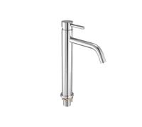 VEVOR Robinet d'évier à poignée unique, mitigeur de cuisine à arc élevé, robinets d'eau à 1 ou 3 trous avec bonde à bouton-poussoir, pour salle de bain, camping-car, évier de bar, toilettes publiques