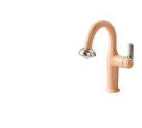 Robinet d'évier avec profil OVNI distinctif, mécanisme extractible, double modes d'eau, tuyau extensible de 60 cm, bec rotatif à 360°, contrôle de la température thermostatique (lait en poudre