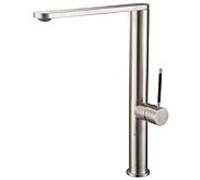 Robinet d'évier de cuisine AqvaZone AqvaKitchen 083157750 en acier inoxydable brossé