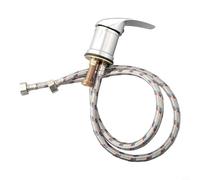 Robinet d'évier professionnel pour salon de coiffure avec régulation précise du débit d'eau et vanne mélangeur à double température (A)