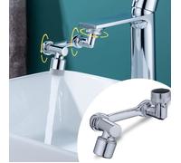 Robinet d'extension multifonctionnel - A149 - Rotatif 1080° - Cuivre - Économie d'eau - Anti-éclaboussures