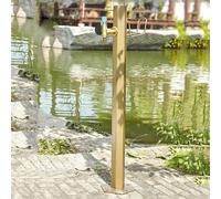 Robinet d'extérieur antigel à colonne - Robinet de jardin vertical, conception résistante au gel pour l'arrosage du jardin et support de tuyau autoportant