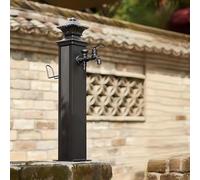 Robinet d'extérieur antigel, Fontaine décorative rétro en Forme de Colonne d'eau pour l'irrigation des Jardins et des exploitations agricoles, Finition Bronze Durable