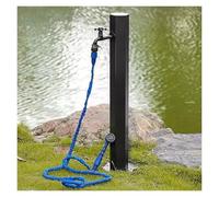 Robinet d'extérieur autoportant, support de tuyau vertical en acier inoxydable, robinet de sol antirouille pour jardin, ferme, cour, patio, irrigation,A-Side water ingress