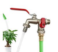 Robinet d'Extérieur - Prise 3/4 pouce Antigel à 2 Sorties - Pour Arrosage Jardin Lavage Auto | Utilisation polyvalente