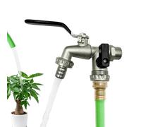 Robinet d'extérieur | Prise 3/4 pouce Antigel à 2 Sorties | Pour jardin, pelouse, arrosage, lavage auto,Utilisation polyvalente
