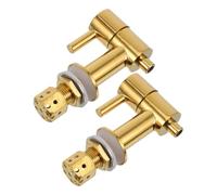 Robinet Distributeur Boisson Remplacement 2 Pièces en Cuivre, 16mm | Interface Standard, Mécanisme de Valve Précis, Montage sans Outil, pour Comptoirs Café et Services Traiteur