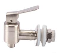 Robinet distributeur de boissons en acier inoxydable 304 Robinet de rechange pour seau à vin, bocal en verre et bocal à vin (A)