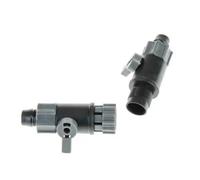Robinet double à raccord rapide JBL 16/22 Noir 16/22 mm