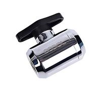 Alphacool Robinet double Eiszapfen à bille 2 voies G1/4 Argent G