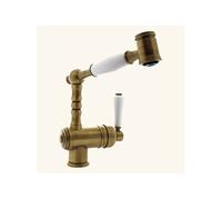 Robinet douchette vintage vieux bronze ADELIN