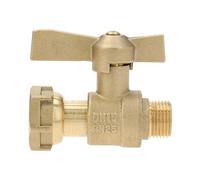 Robinet droit pour compteurs d'eau Femelle 3/4 Mâle 1/2 - - B02-RC1520
