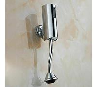 Robinet d'urinoir pour pissoir G1/2" - Montage mural - Pour toilettes et urinoirs (version galvanisée avec réglage)