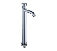 Robinet économiseur d'eau plaqué robinet doseur à fermeture automatique robinet temporisé public robinets à bouton poussoir for cuisine à domicile, salle de bain, hôtel(D)