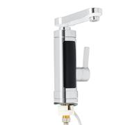 Robinet électrique 3000 W avec chauffe-eau instantané, avec affichage de la température LED, chauffage rapide en 3 secondes, robinet d'eau chaude rotatif à 360° pour cuisine, salle de bain, étanche