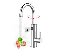 Robinet Électrique,3200W Robinet D'eau Chauffant Avec Chauffe-eau Intégré