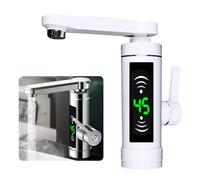 Robinet électrique avec chauffe-eau 220 V pour cuisine, jardin, salle de bain, caravane, camping, 3000 W, chauffe-eau intelligent, robinet avec chauffe-eau instantané, robinet d'eau chaude,