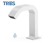 Robinet électronique de lavabo une seule eau Chromé - TRES 39210303