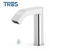 Robinet électronique de lavabo une seule eau Chromé - TRES 39210305