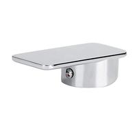 Robinet en Alliage de Zinc Poignée Robinet de Salle de Bain 1 poignée Faible Arc sans Plomb Poignée Unique 50 mm Robinet d'évier de Salle de Bain