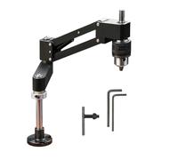 Robinet en porte-à-faux léger pour perceuse manuelle avec support en porte-à-faux pour microscope horizontal et vertical