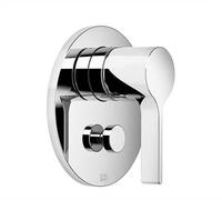 Robinet Encastrable Dornbracht VAIA Monocommande avec Inverseur Ø150mm Platine Noir Mat