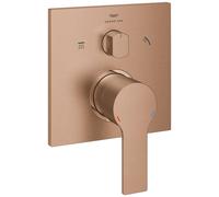 Robinet Encastrable Douche Grohe Allure avec inverseur 3 Sorties Warm Sunset brossé