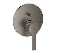 Grohe Lineare - Einhand-Wannenbatterie Fertigmontageset für 35600 hard graphite gebürstet
