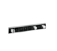 Robinet Encastrable Hansgrohe RainSelect thermostatique Douche 4 fonctions avec support douchette Noir/Chromé