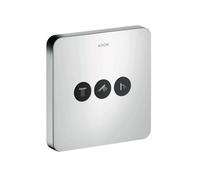 Robinet Encastrable ShowerSelect Set de finition SoftCube Axor Finition Inox 36773800
