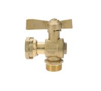 Robinet équerre Femelle 3/4 Mâle 1/2 pour compteurs d'eau - GARIS - B02-RCEQ1520