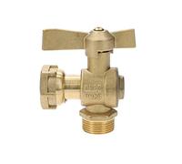 Robinet équerre Femelle 3/4 Mâle 3/4 pour compteurs d'eau - GARIS - B02-RCEQ2020