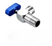 Robinet Équerre Laiton 1/2" Anti-Fuite Quart de Tour(AH) | Laiton épaissi, mécanisme quart de tour, joint auto-étanche, pour idéal cuisine, salle de bain
