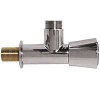 Robinet équerre sortie 3/4' entrée 1/2' partie supérieure de chambre à graisse 3/4'