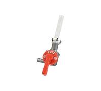 robinet essence cyclo compatible avec mbk 51 avec renfort et indicateur de position - rouge