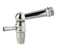 Robinet évier 1/4 tour chromé Ø 15/21 PORQUET